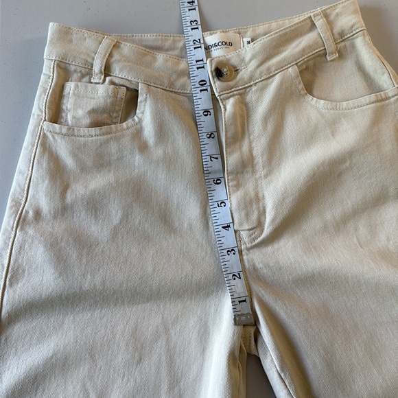 Indi & Cold Cream Wide Leg Pants - Picture 8 of 16